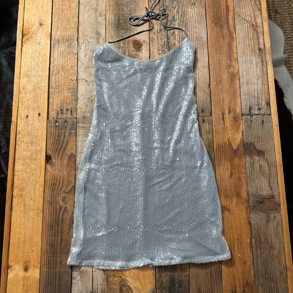 White Fox Never Late Mini Dress